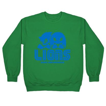 Sonic and Knuckles Lions Crewneck Sweatshirt