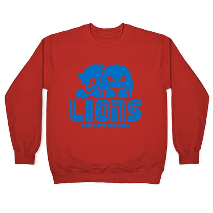 Sonic and Knuckles Lions Crewneck Sweatshirt