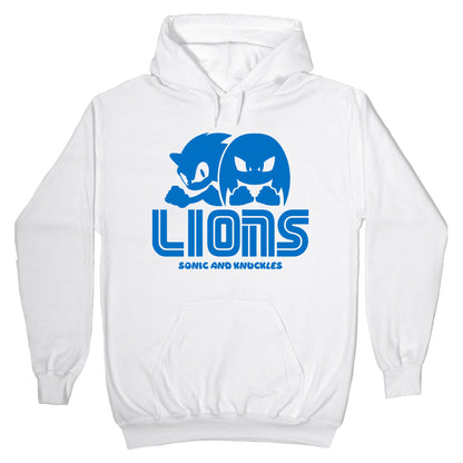 Sonic and Knuckles Lions Hoodie
