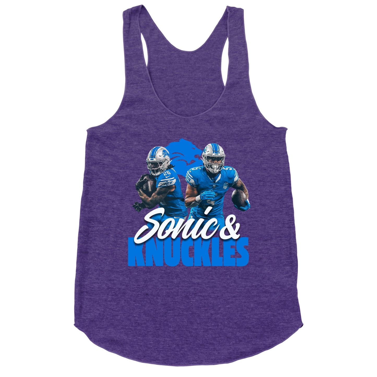 Sonic Knuckles Lions Racerback Tank