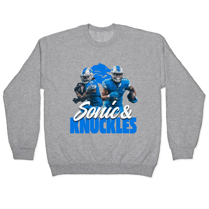 Sonic Knuckles Lions Crewneck Sweatshirt