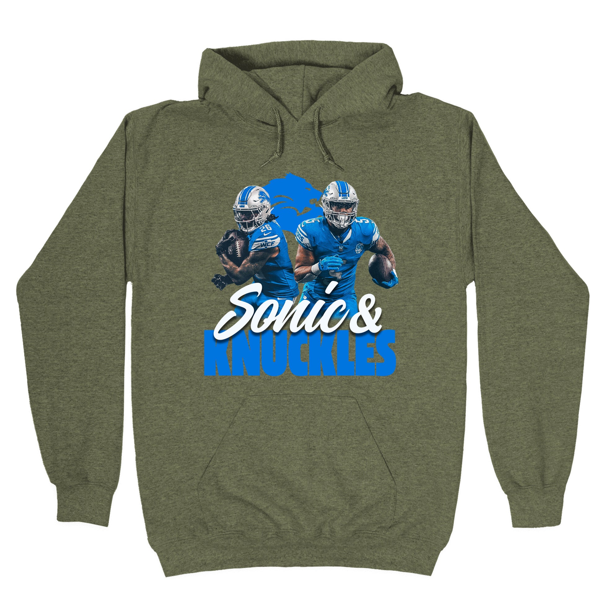 Sonic Knuckles Lions Hoodie