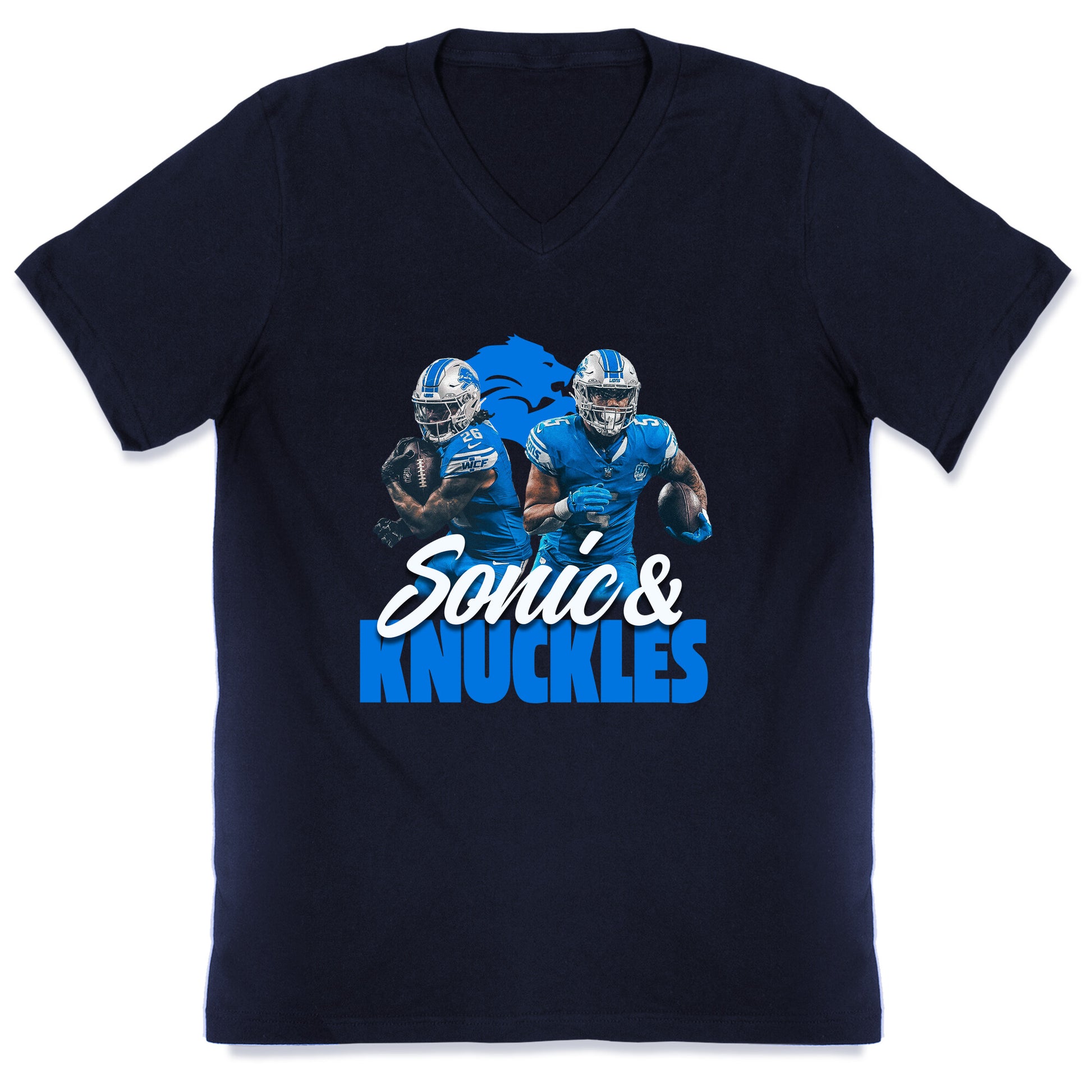 Sonic Knuckles Lions V-Neck