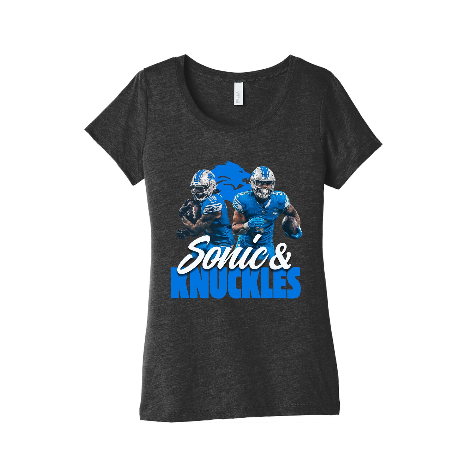 Sonic Knuckles Lions Womens Triblend Tee