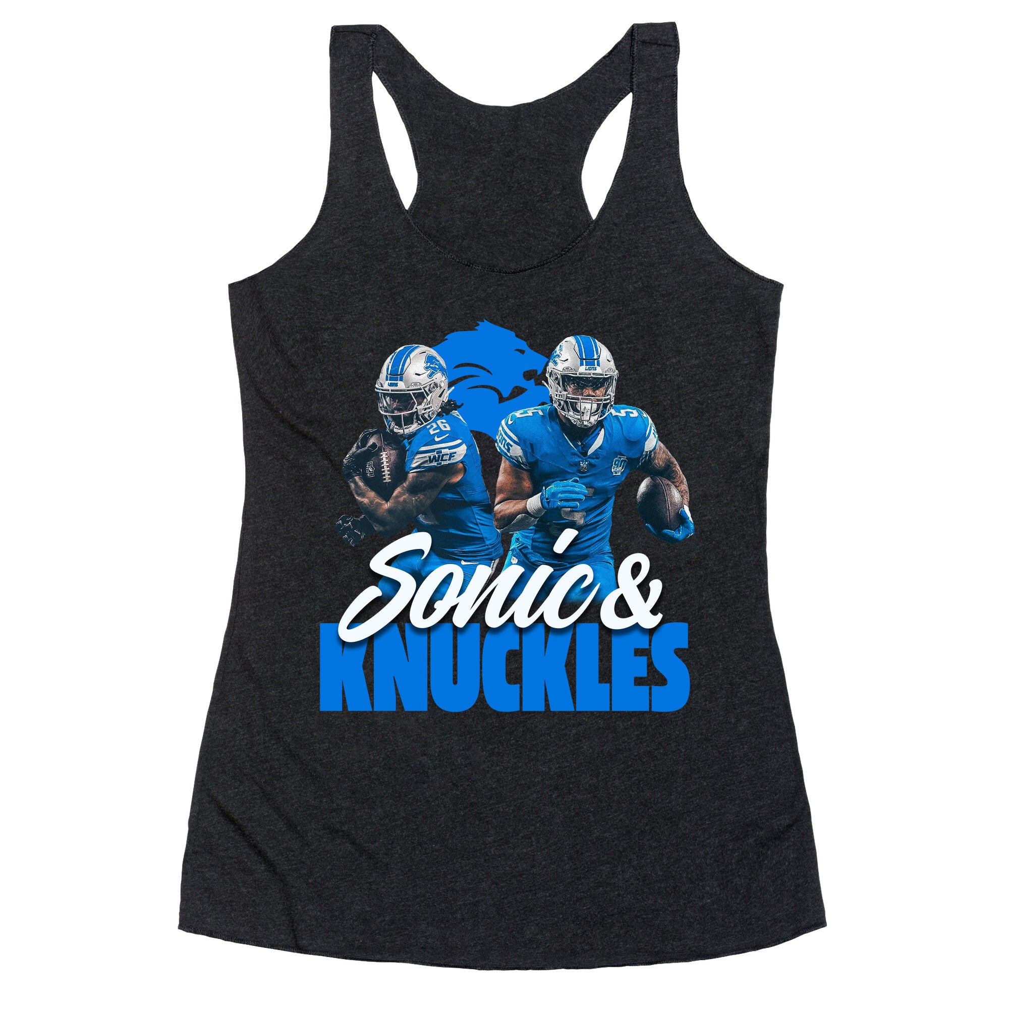 Sonic Knuckles Lions Racerback Tank