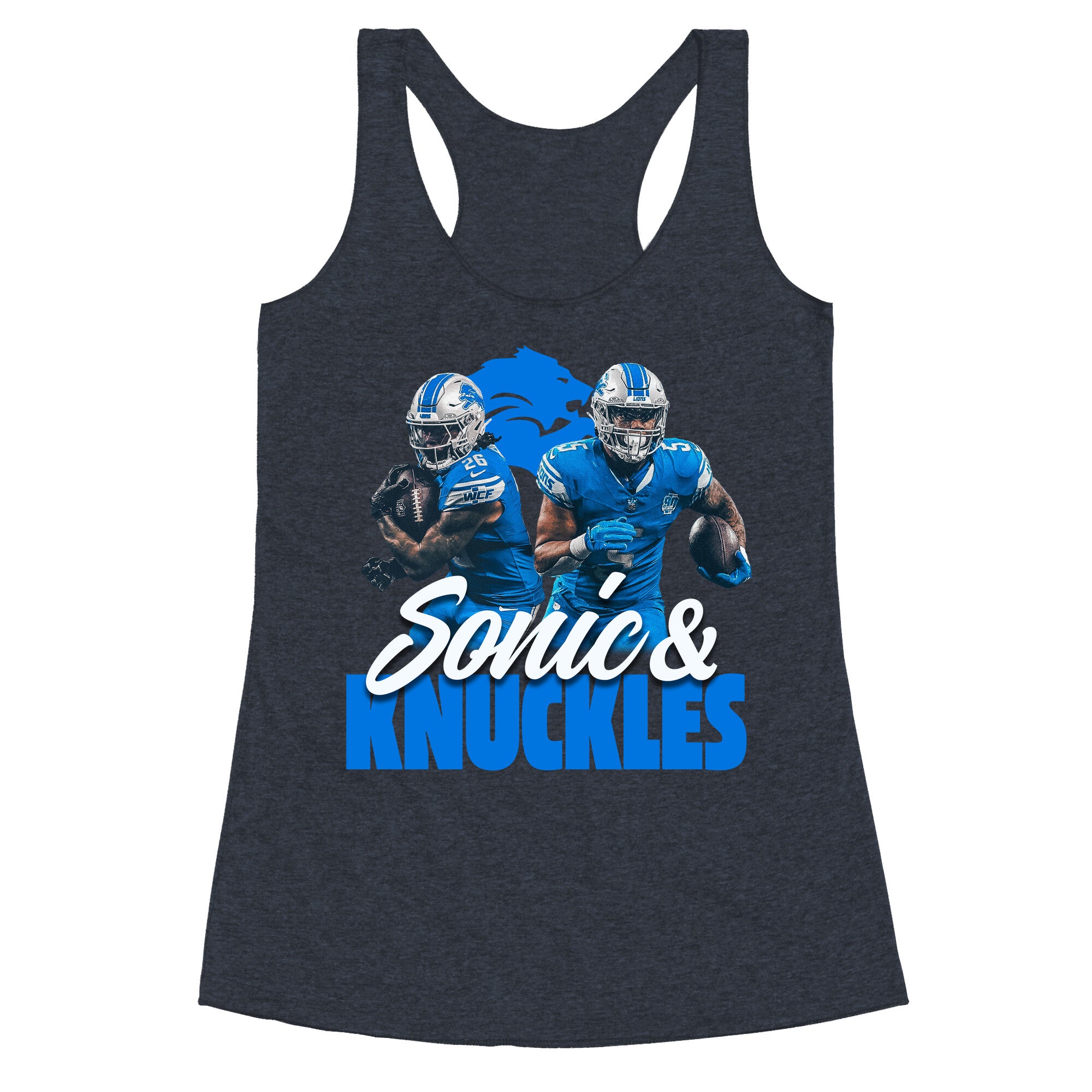 Sonic Knuckles Lions Racerback Tank