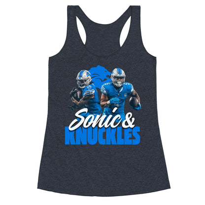 Sonic Knuckles Lions Racerback Tank