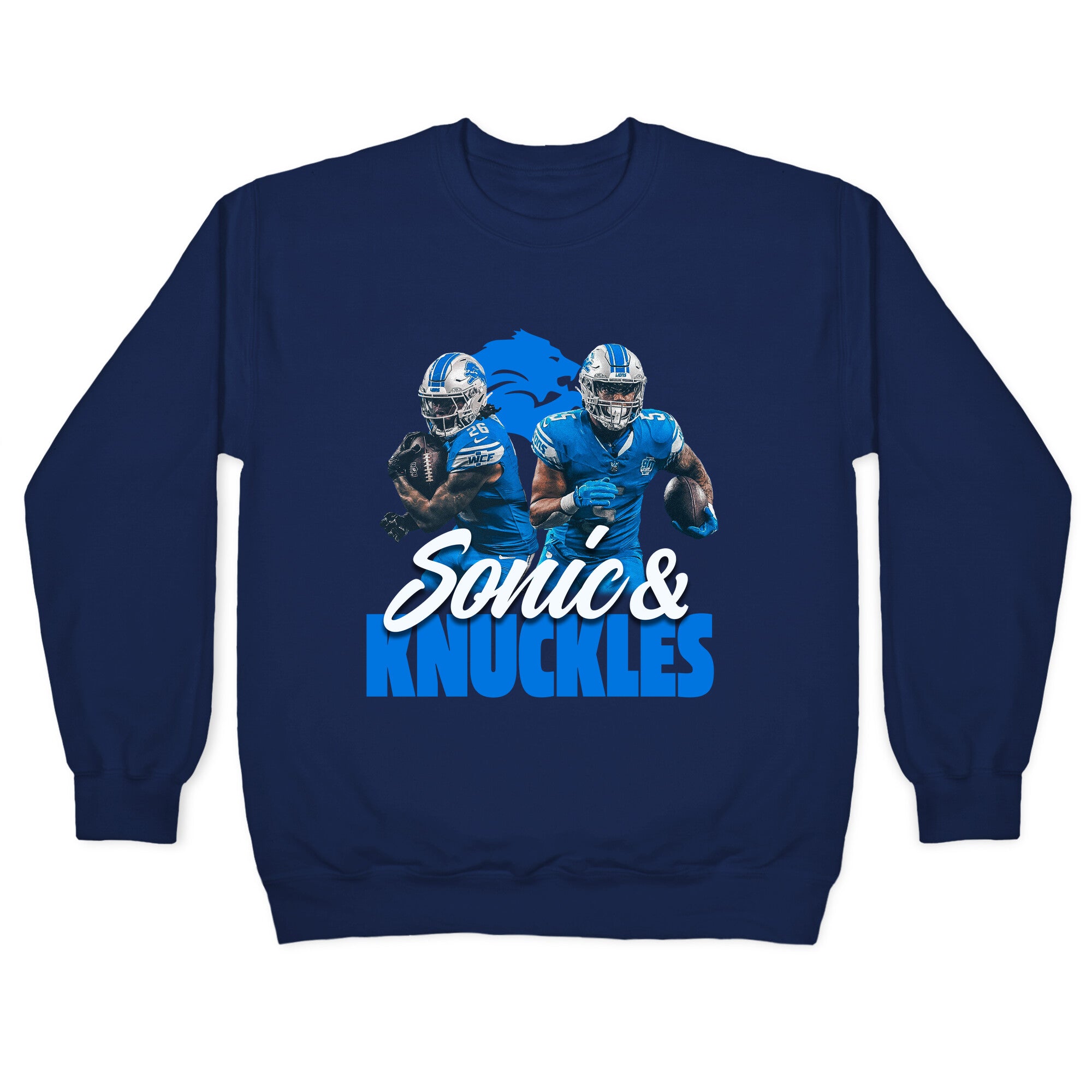 Sonic Knuckles Lions Crewneck Sweatshirt
