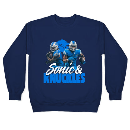 Sonic Knuckles Lions Crewneck Sweatshirt