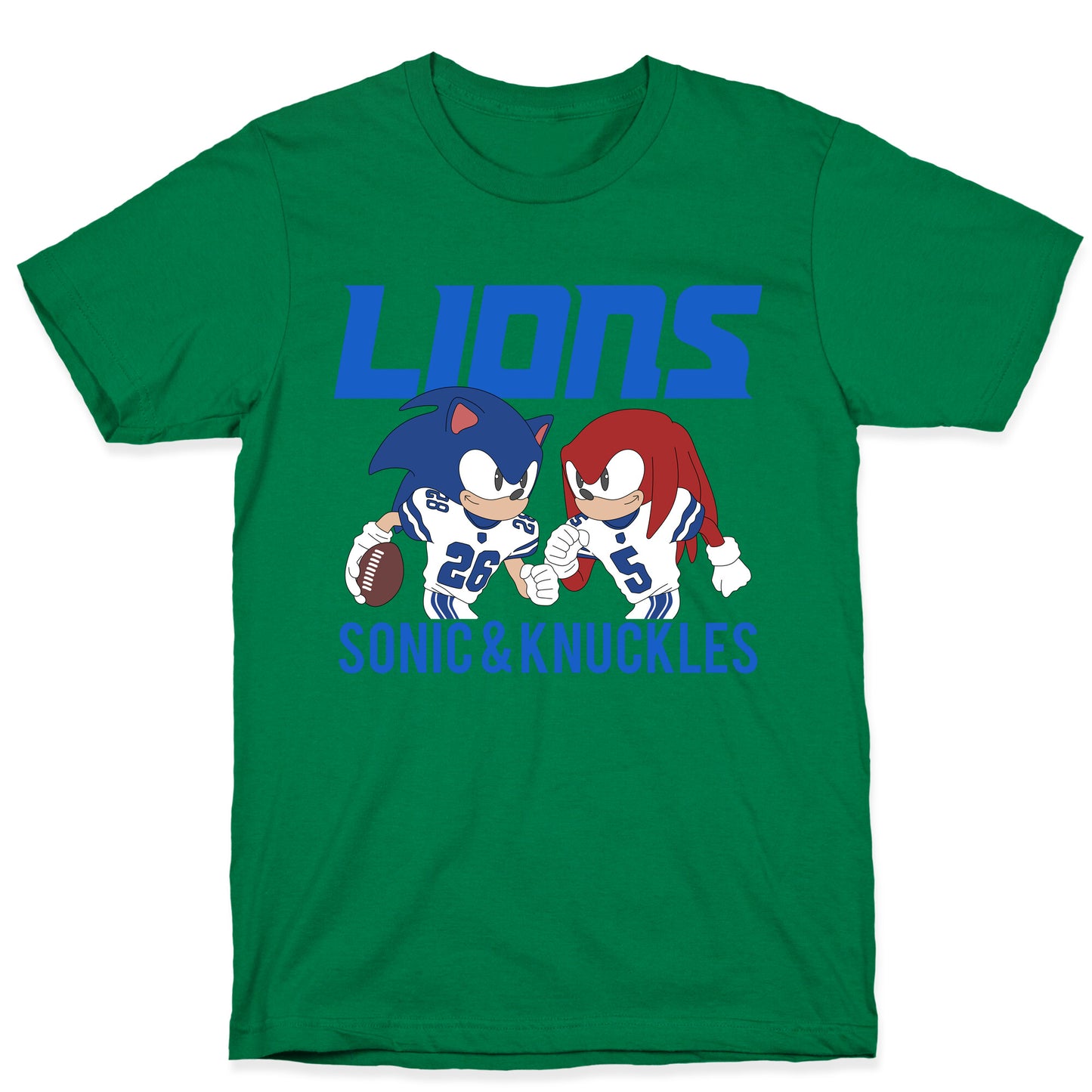 Lions Sonic and Knuckles T-Shirt