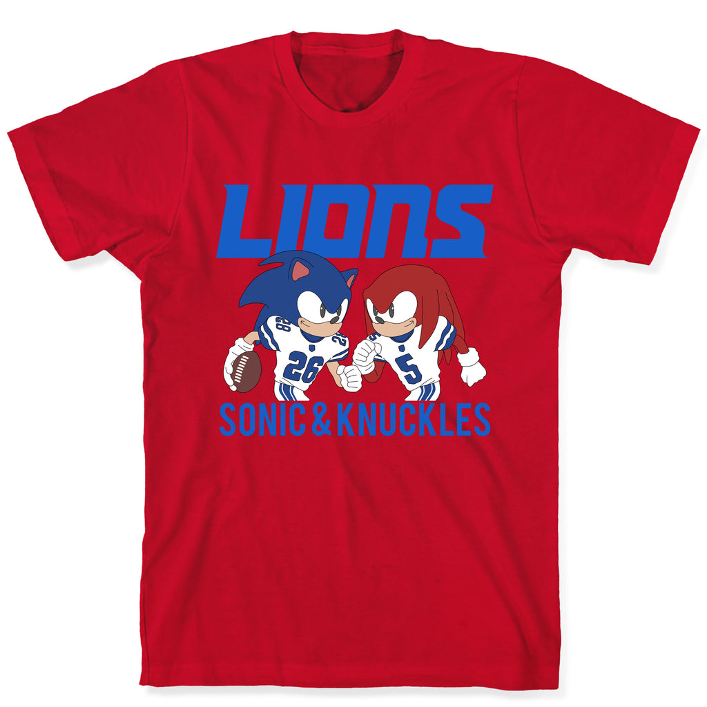 Lions Sonic and Knuckles T-Shirt
