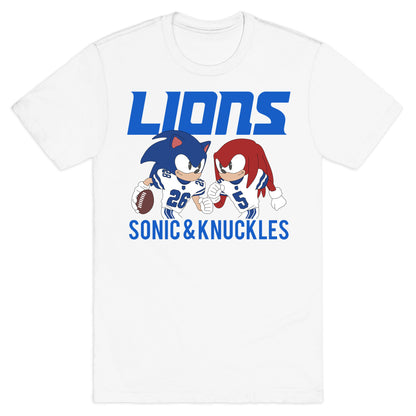 Lions Sonic and Knuckles T-Shirt