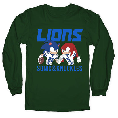 Lions Sonic and Knuckles Longsleeve Tee