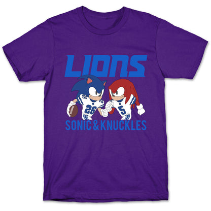 Lions Sonic and Knuckles T-Shirt