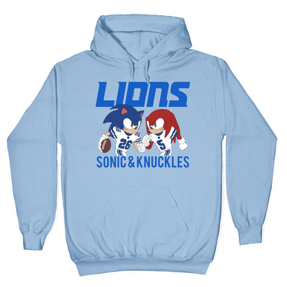 Lions Sonic and Knuckles Hoodie