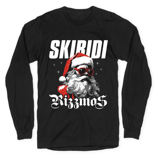 Skibidi Rizzmas Longsleeve Tee