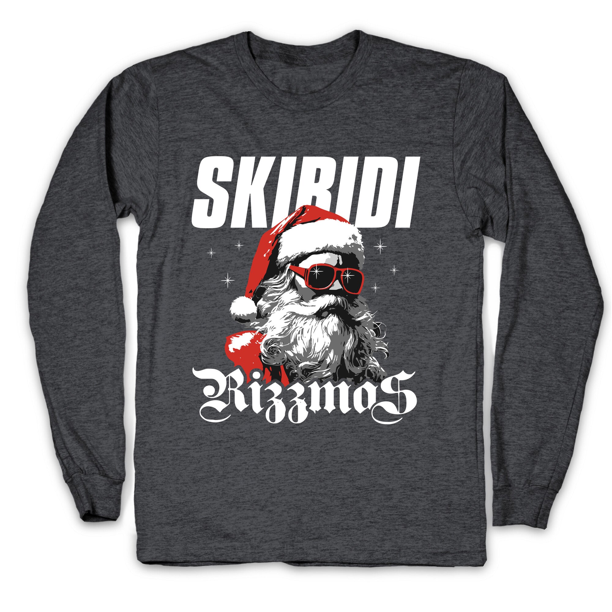 Skibidi Rizzmas Longsleeve Tee
