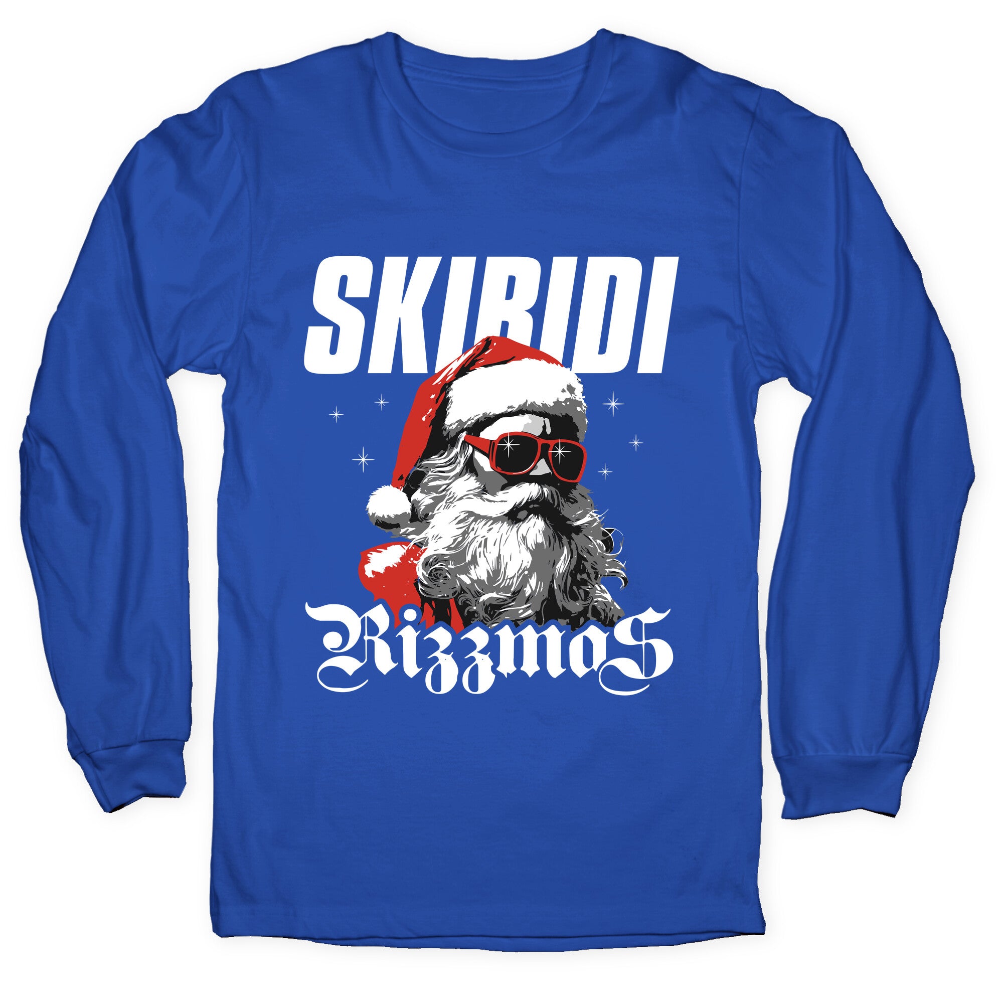 Skibidi Rizzmas Longsleeve Tee