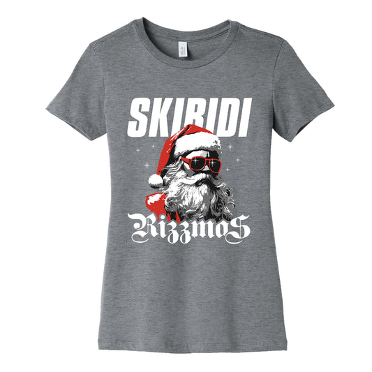Skibidi Rizzmas Womens Cotton Tee