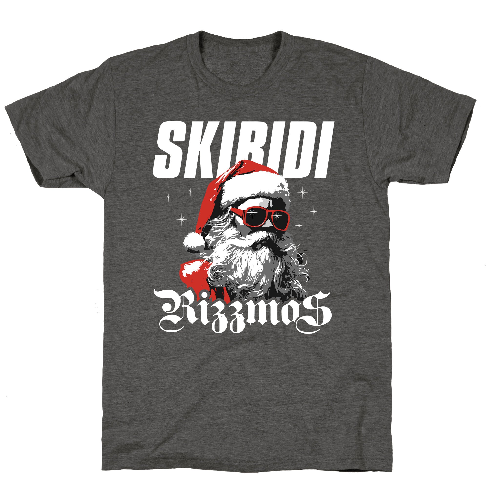 Skibidi Rizzmas Unisex Triblend Tee