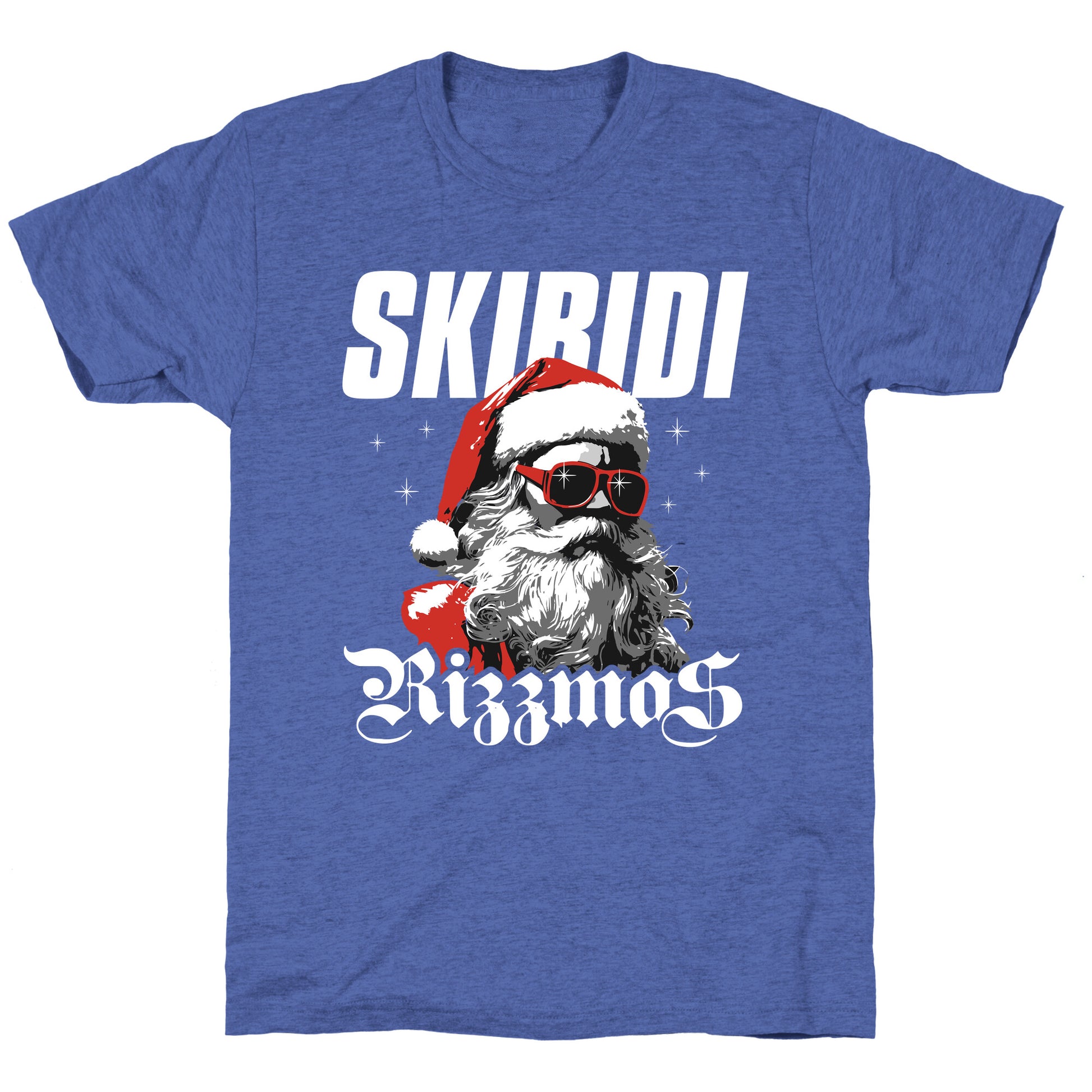 Skibidi Rizzmas Unisex Triblend Tee