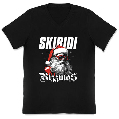 Skibidi Rizzmas V-Neck