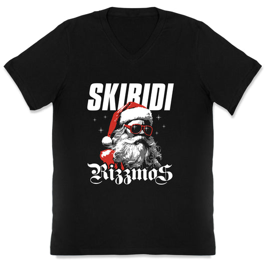 Skibidi Rizzmas V-Neck