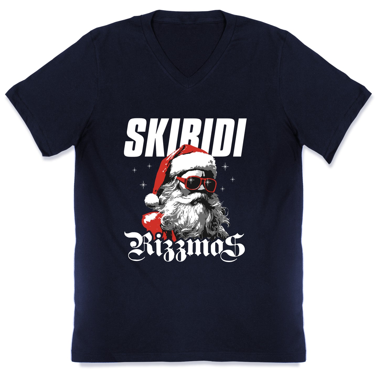 Skibidi Rizzmas V-Neck