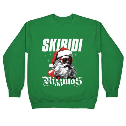Skibidi Rizzmas Crewneck Sweatshirt