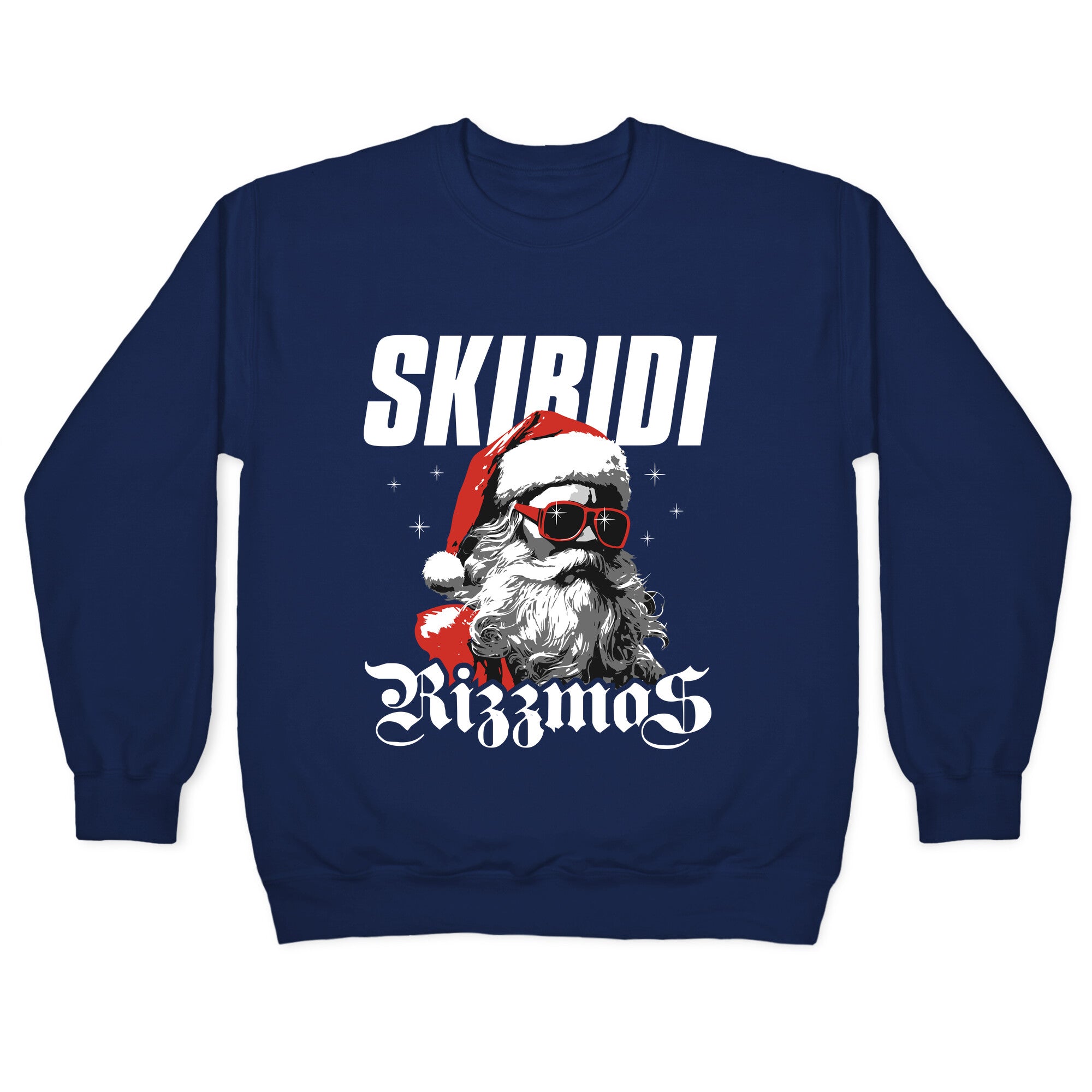 Skibidi Rizzmas Crewneck Sweatshirt