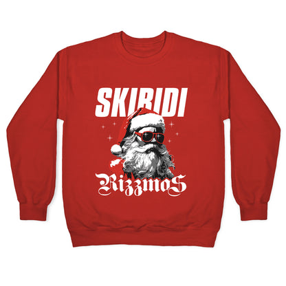 Skibidi Rizzmas Crewneck Sweatshirt