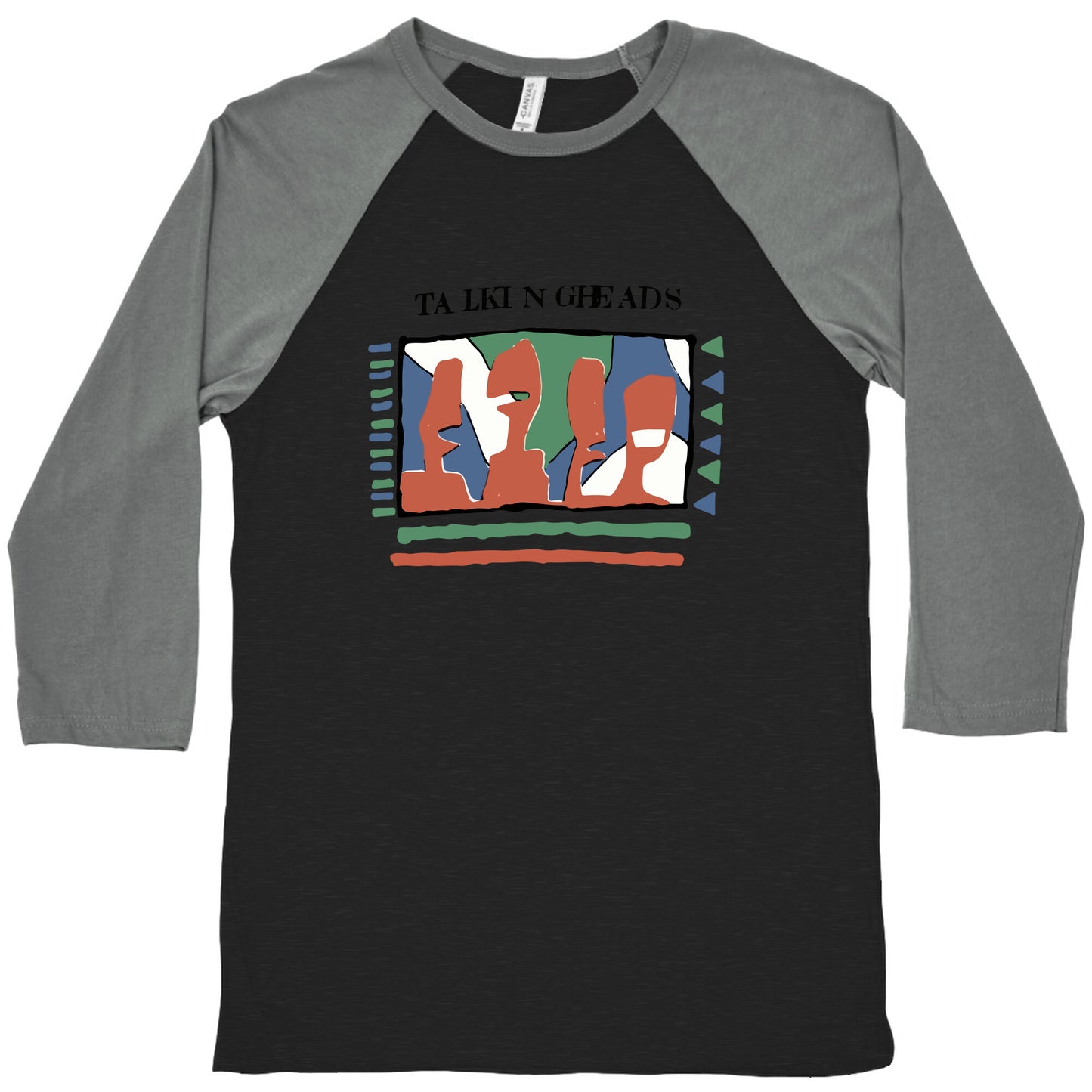 Talking Heads Baseball Tee