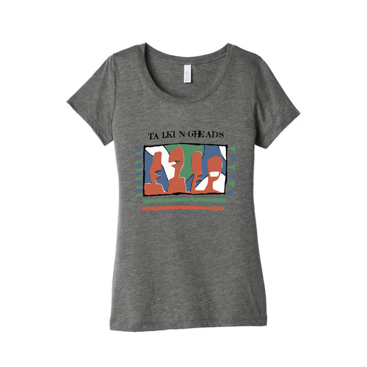 Talking Heads Womens Triblend Tee