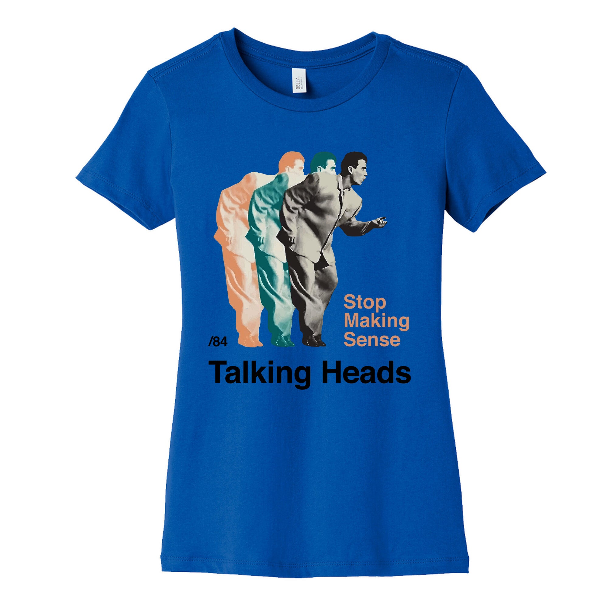 Talking Heads Band Womens Cotton Tee
