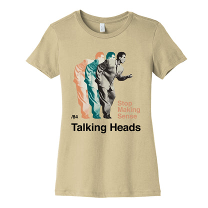 Talking Heads Band Womens Cotton Tee