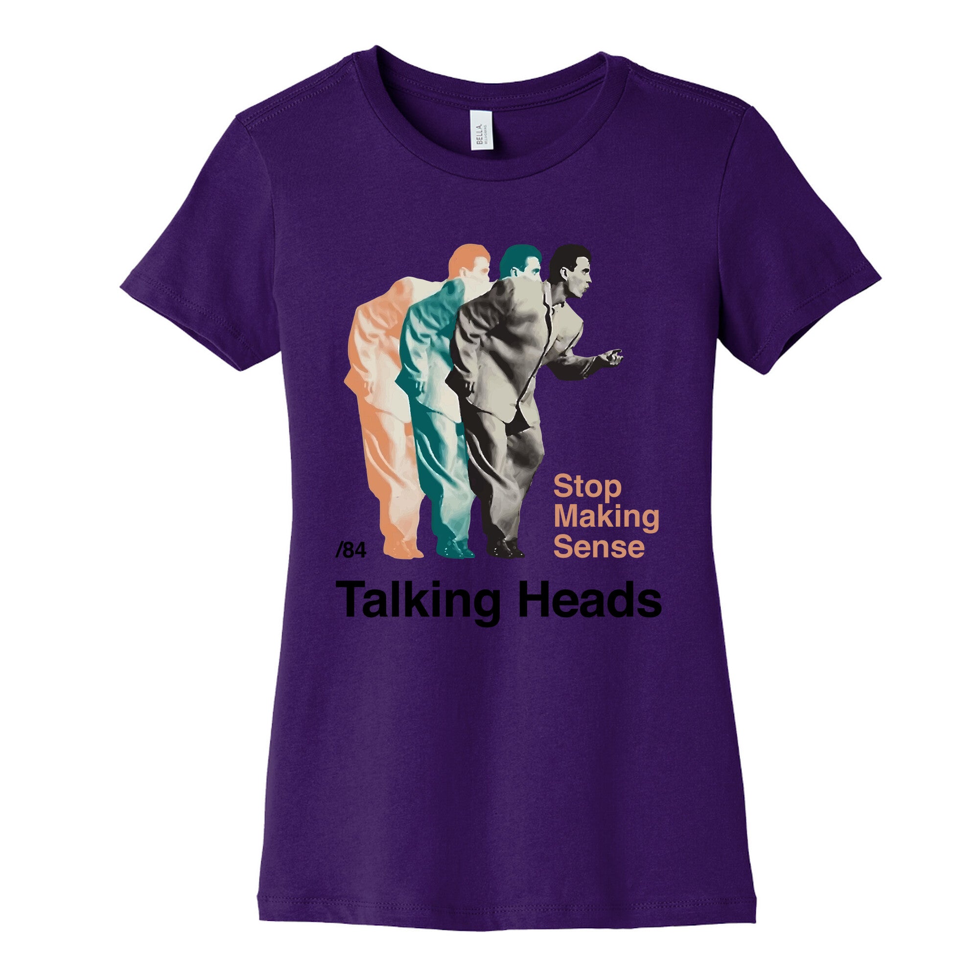 Talking Heads Band Womens Cotton Tee
