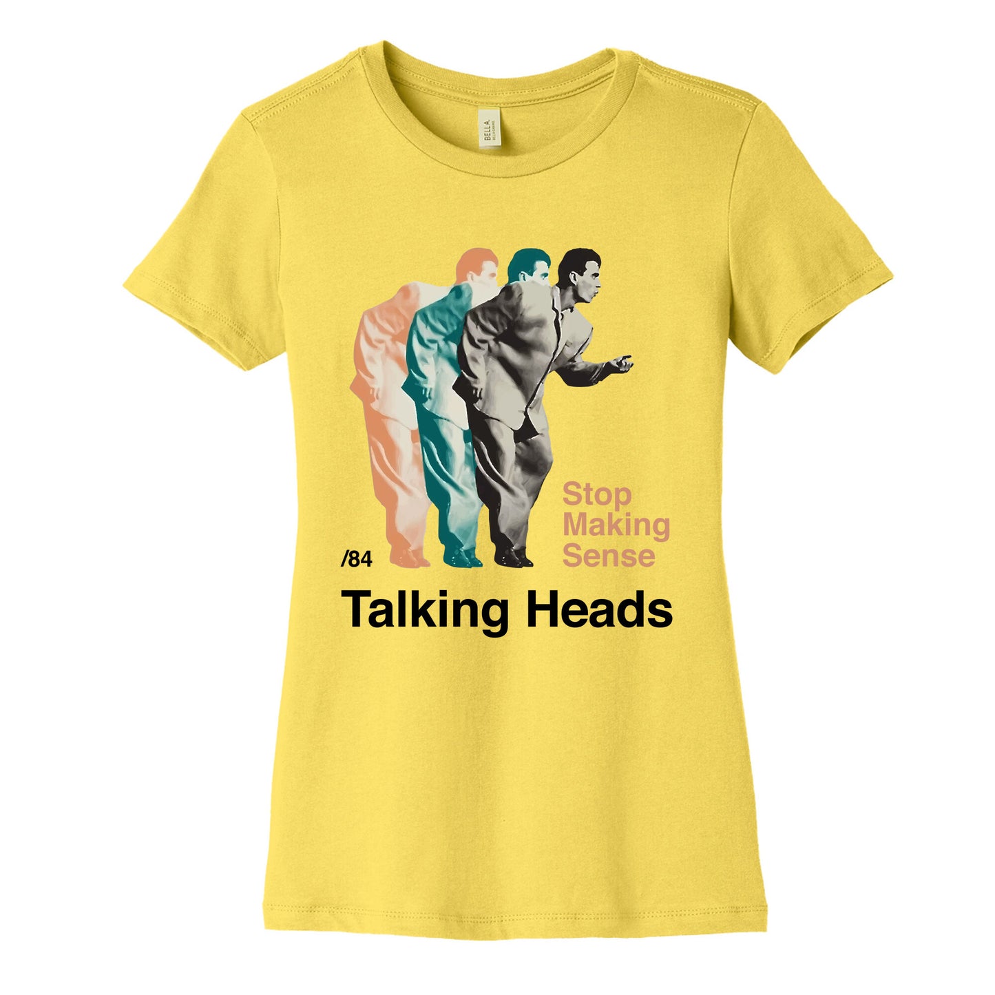 Talking Heads Band Womens Cotton Tee