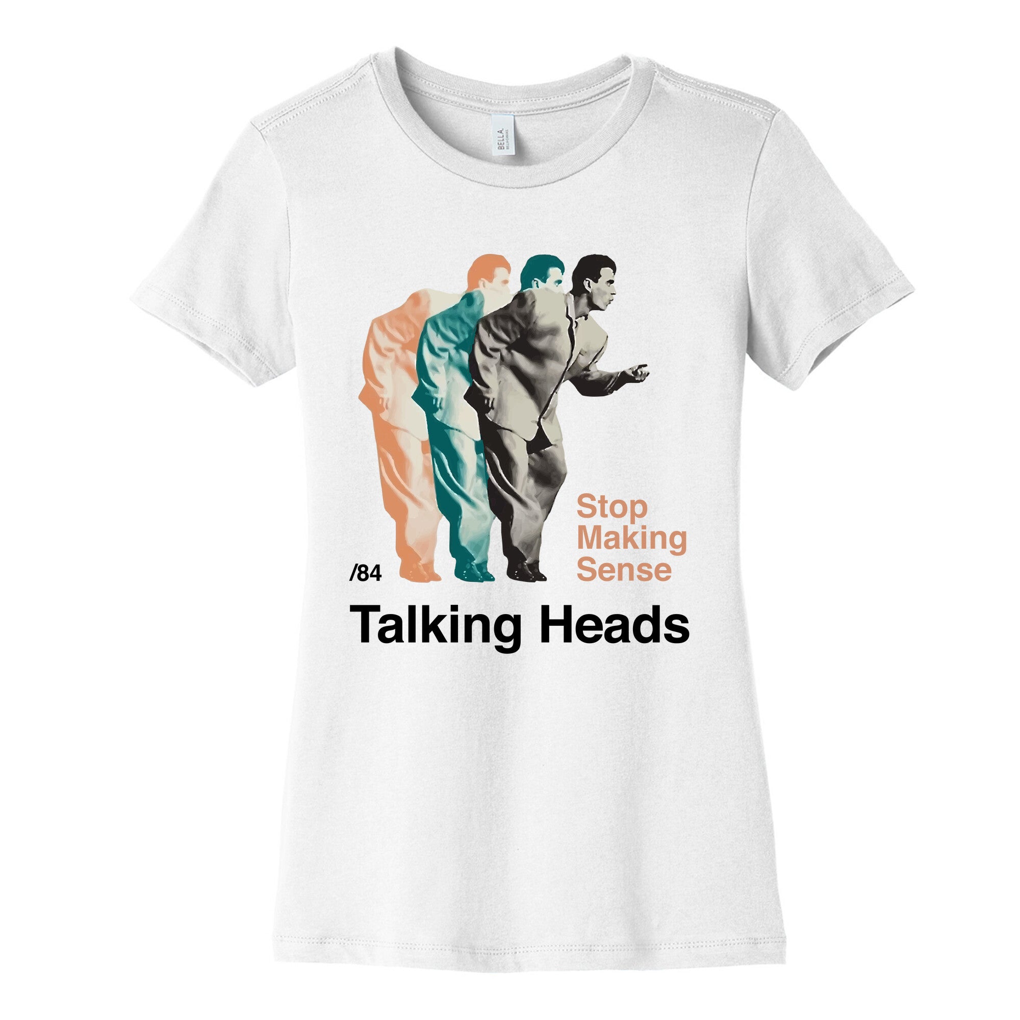 Talking Heads Band Womens Cotton Tee