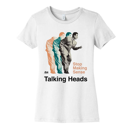 Talking Heads Band Womens Cotton Tee