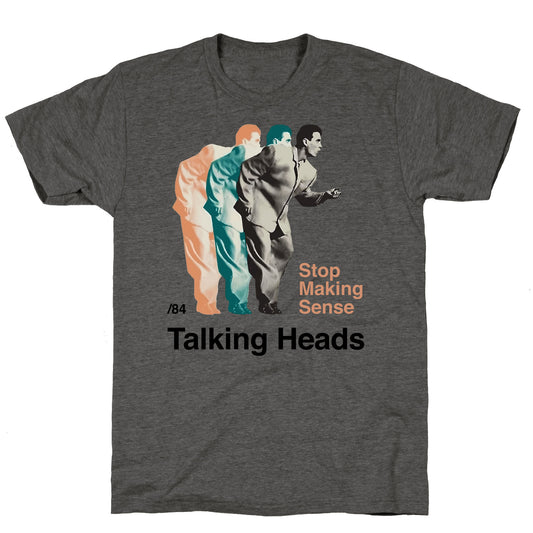 Talking Heads Band Unisex Triblend Tee