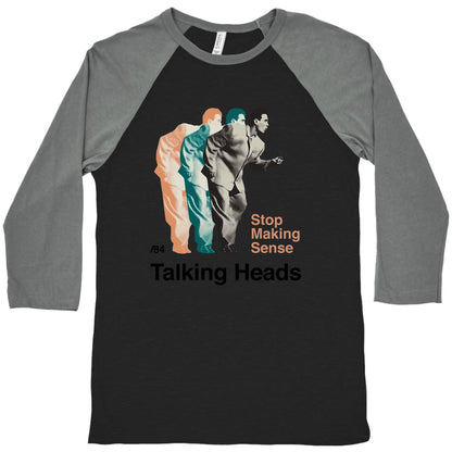 Talking Heads Band Baseball Tee