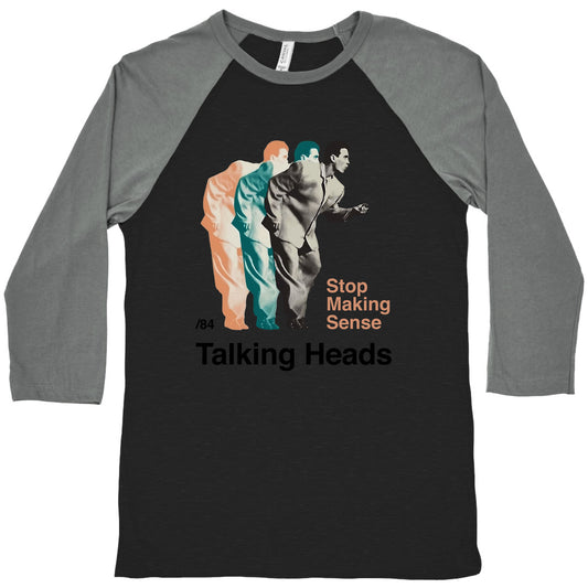 Talking Heads Band Baseball Tee