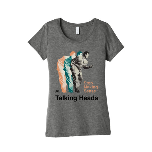 Talking Heads Band Womens Triblend Tee