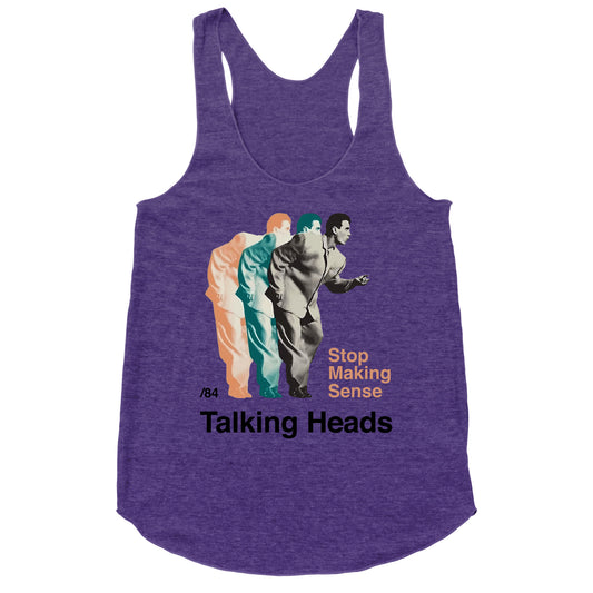 Talking Heads Band Racerback Tank