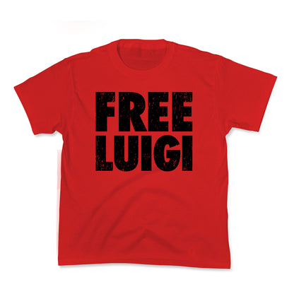 Free Luigi Kids Tee