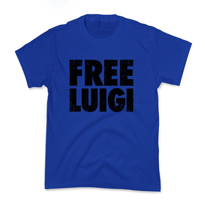 Free Luigi Kids Tee