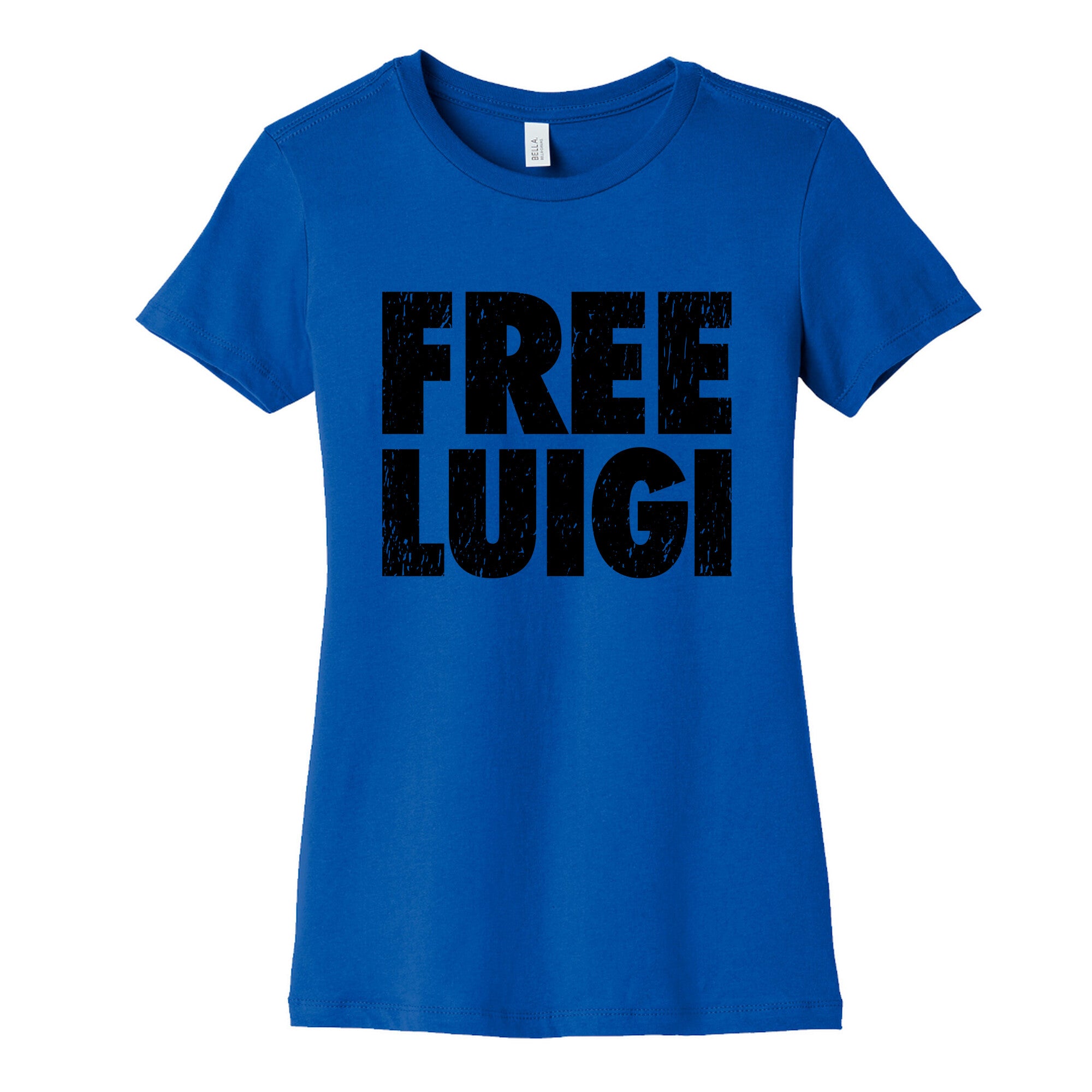 Free Luigi Womens Cotton Tee