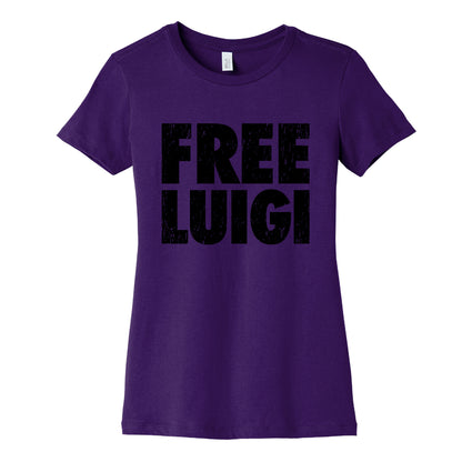 Free Luigi Womens Cotton Tee