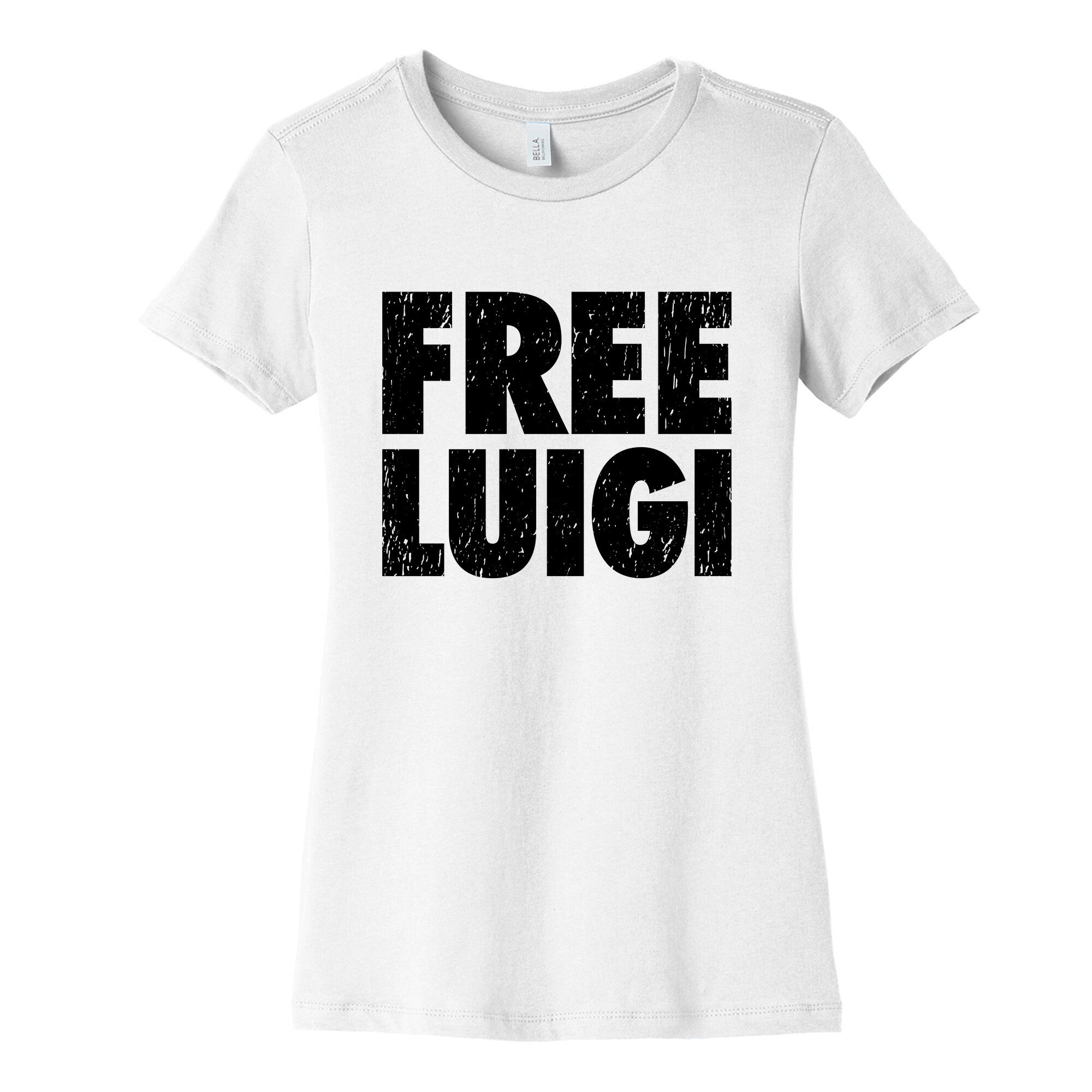 Free Luigi Womens Cotton Tee