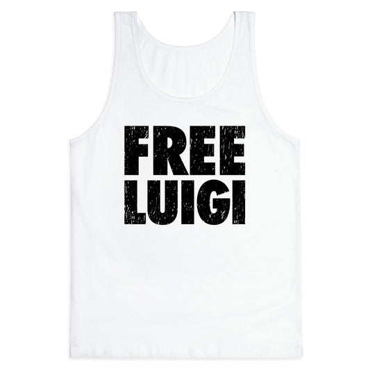 Free Luigi Tank Top